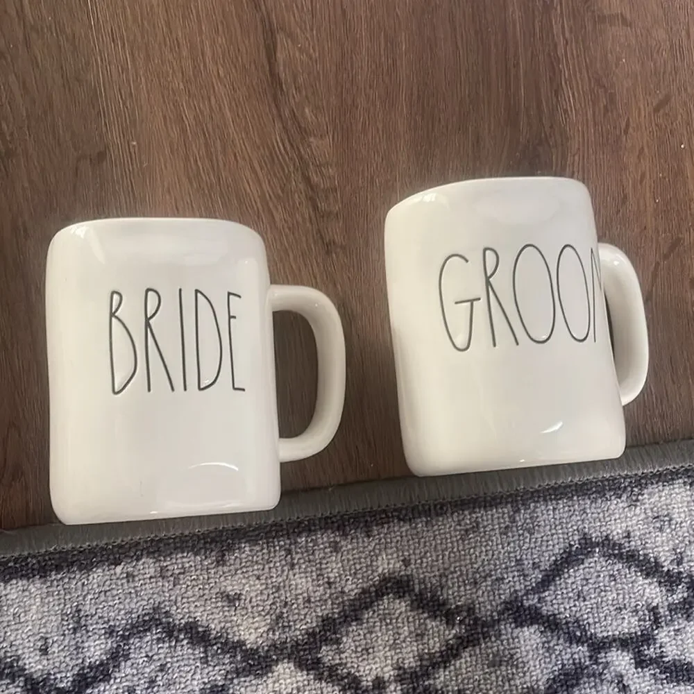 RAE DONN GROOM BRIDE wedding two pieces Mug